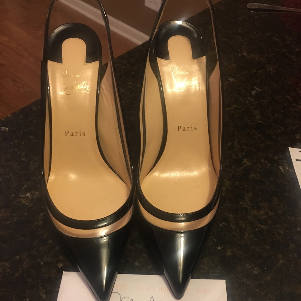 Christian Louboutin Paulina Sling 85mm size 41